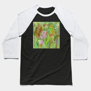 Abstract Floral collection Baseball T-Shirt